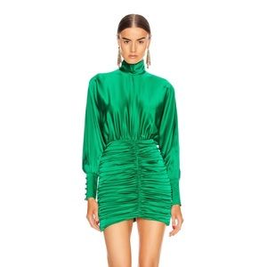 NWT Retrofete Barbara Dress in Green
